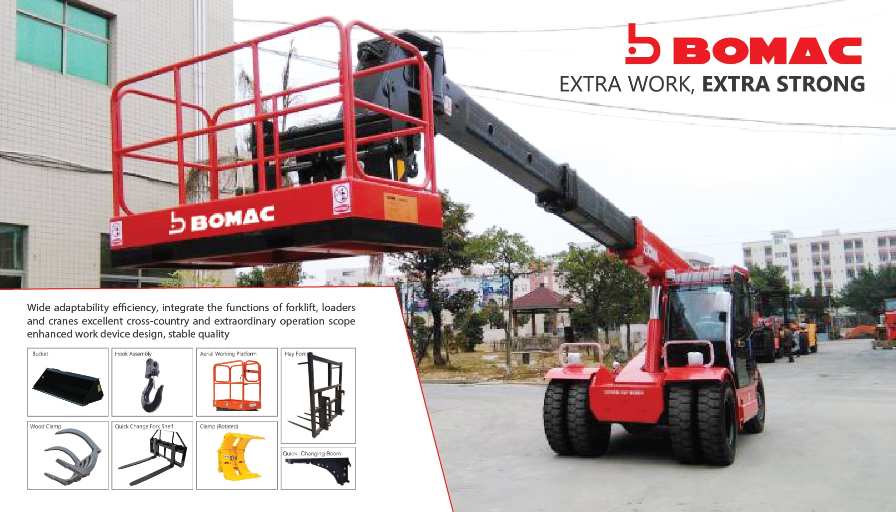 Jual Telehandler, Harga Telehandler, Heavy Duty Telehandler